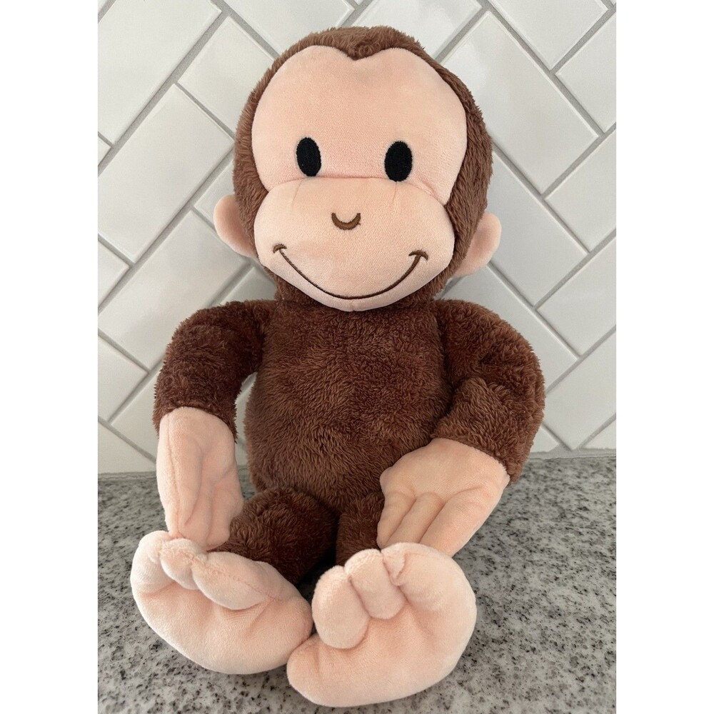 Curious George 14” Plush Monkey Kohl’s Cares 2022 Brown Stuffed Animal Toy